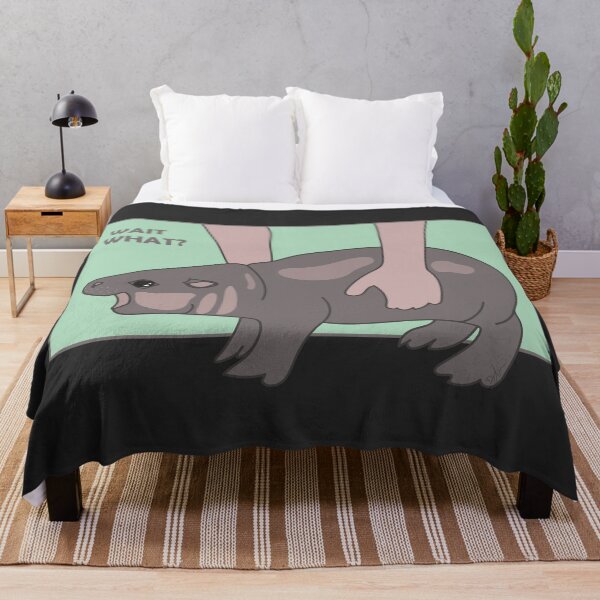 Item preview, Confused Baby Hippo - Wait What? designed and sold by SKETCHYANDGRAPHIC.