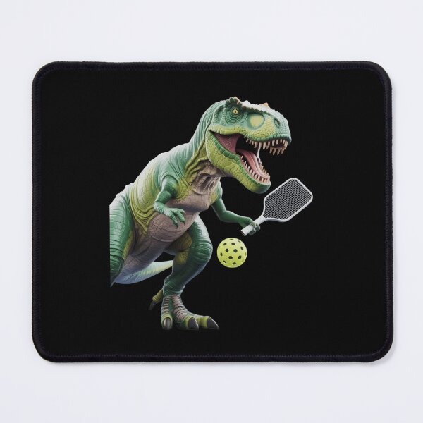 Item preview, Funny Dinosaur Play Pickleball designed and sold by brynatshop.