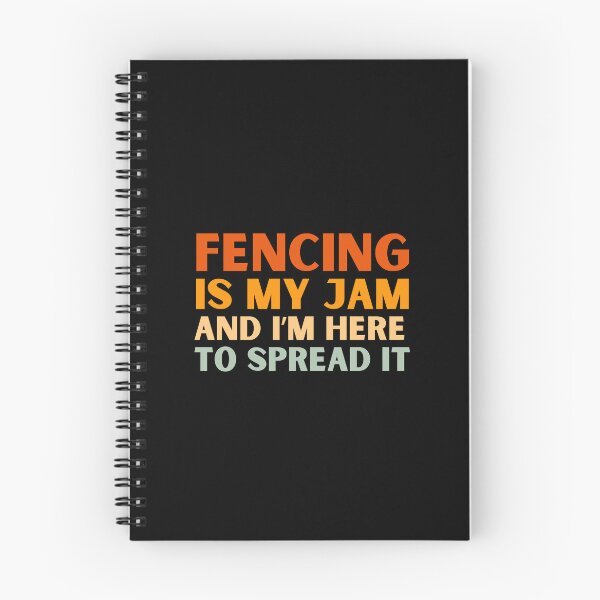Item preview, Fencing Is My Jam Funny Colorful Foil Fencer designed and sold by StrideSuccess.