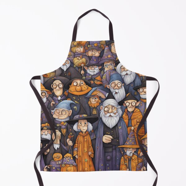 Item preview, Pensioners dressed as Wizards for Halloween designed and sold by Colin Bentham.