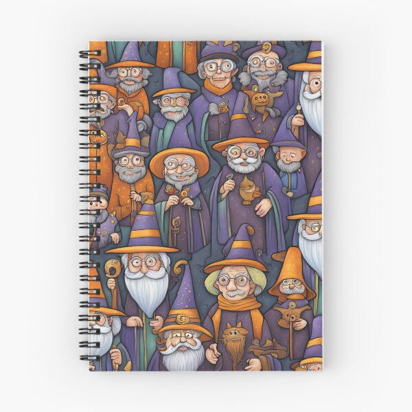 Item preview, Pensioners dressed as Wizards for Halloween designed and sold by Colin Bentham.