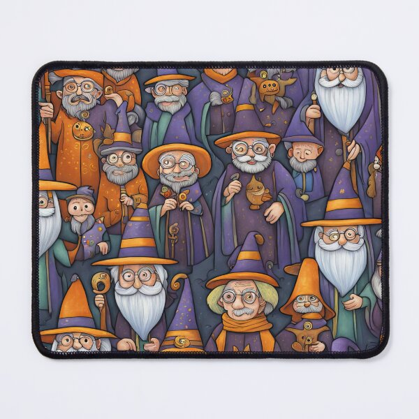 Item preview, Pensioners dressed as Wizards for Halloween designed and sold by Colin Bentham.