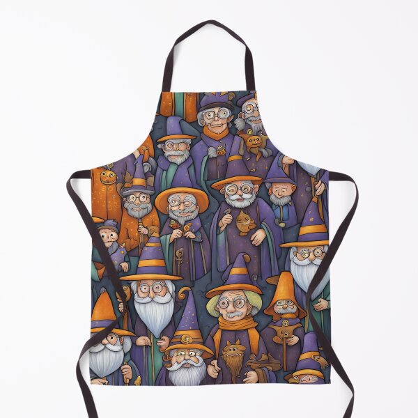 Item preview, Pensioners dressed as Wizards for Halloween designed and sold by Colin Bentham.