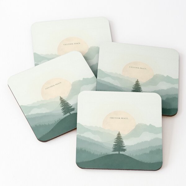 Item preview, Peaceful Morning Light Minimal Art designed and sold by ChicTrendz.