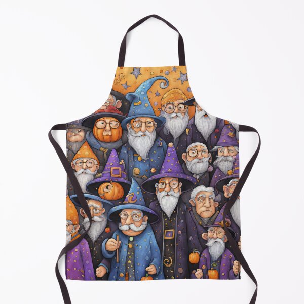 Item preview, Pensioners dressed as Wizards for Halloween designed and sold by Colin Bentham.