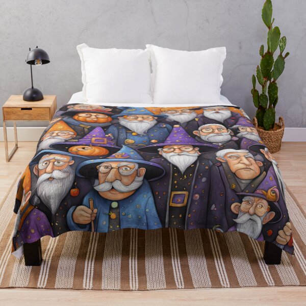 Item preview, Pensioners dressed as Wizards for Halloween designed and sold by Colin Bentham.