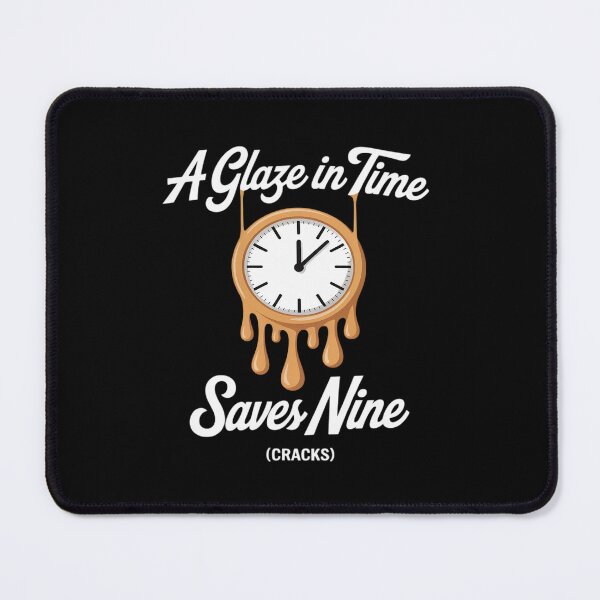 Item preview, A Glaze in Time Clock Drip Brush Script designed and sold by KingsLife1994.