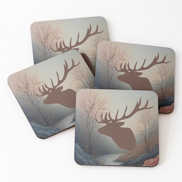Item preview, Elk, American Elk designed and sold by LOULOU SHOPPING.