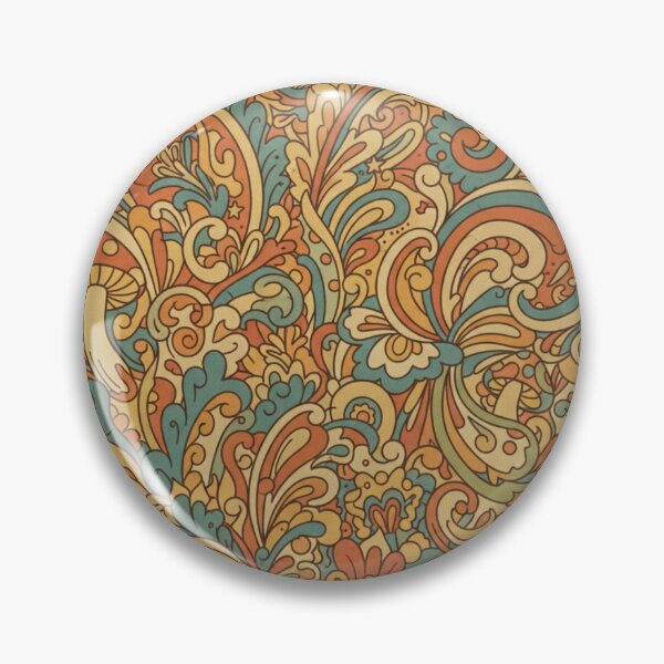 Item preview, Bold Colorful All-Over Paisley Pattern designed and sold by EchoArtZone.
