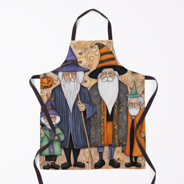 Item preview, Pensioners dressed as Wizards for Halloween designed and sold by Colin Bentham.