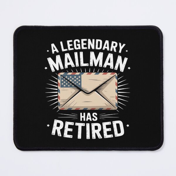 Item preview, A Legendary Mailman Has Retired Postal Worker Mail designed and sold by KingsLife1994.