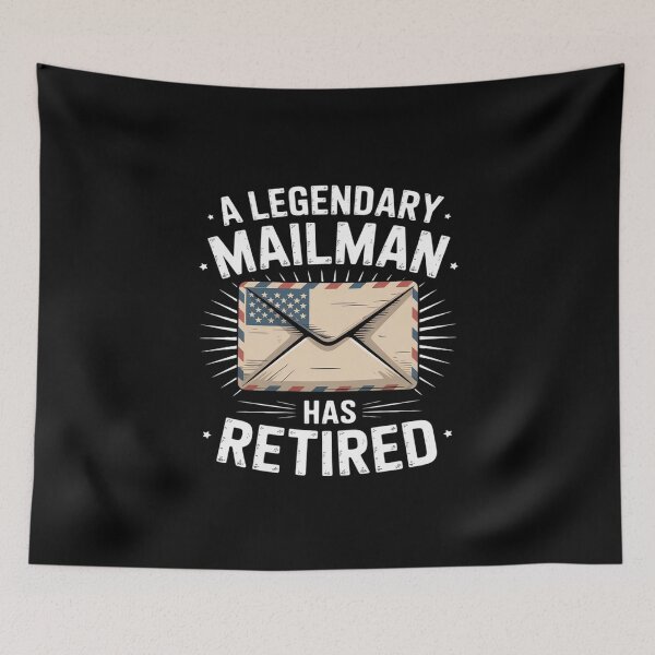 Item preview, A Legendary Mailman Has Retired Postal Worker Mail designed and sold by KingsLife1994.