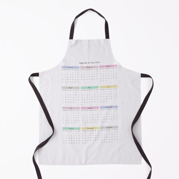 Item preview, 2026 Calendar – Minimal Pastel Style designed and sold by EmeraldeaDesign.