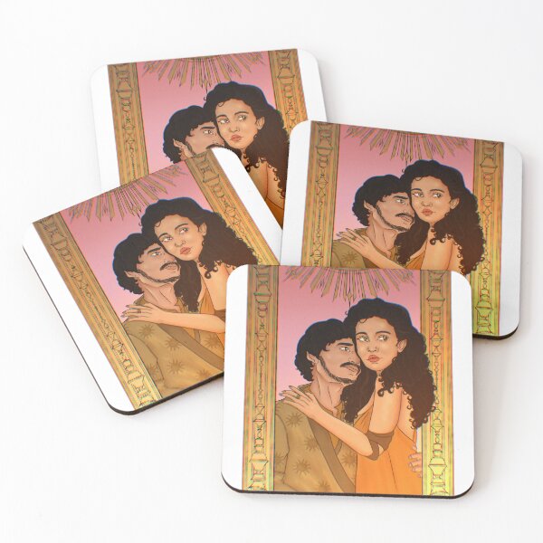 Item preview, The Lovers Oberyn Martell & Ellaria Sand | Pedro Pascal Indira Varma | Game of Thrones designed and sold by teshiiexart.