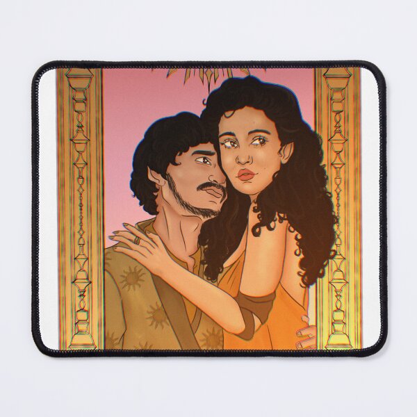 Item preview, The Lovers Oberyn Martell & Ellaria Sand | Pedro Pascal Indira Varma | Game of Thrones designed and sold by teshiiexart.