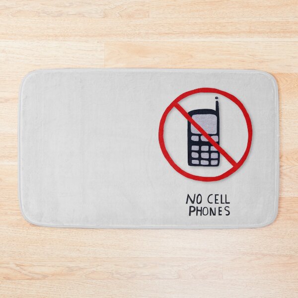 Item preview, Luke's No Cell Phones Sign  designed and sold by the little fennec.