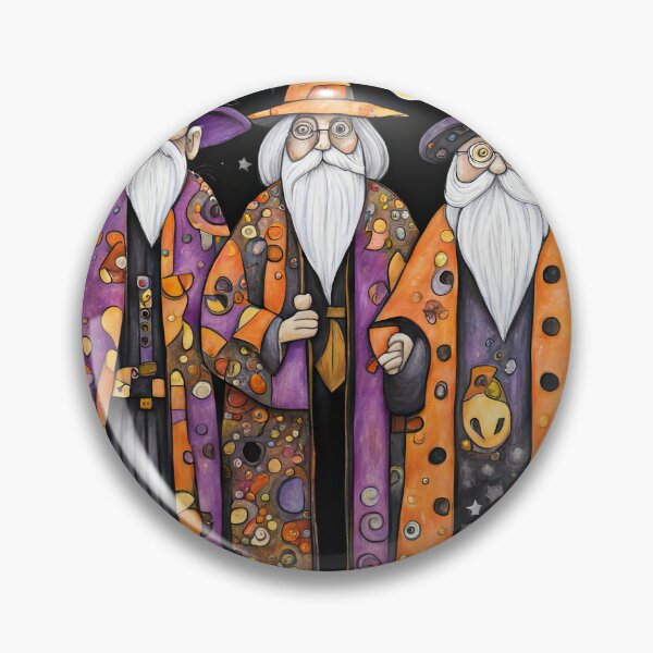 Item preview, Pensioners dressed as Wizards for Halloween designed and sold by Colin Bentham.