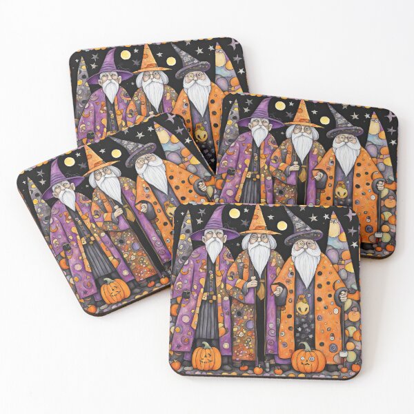 Item preview, Pensioners dressed as Wizards for Halloween designed and sold by Colin Bentham.