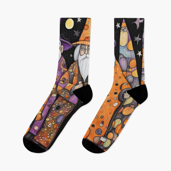 Item preview, Pensioners dressed as Wizards for Halloween designed and sold by Colin Bentham.
