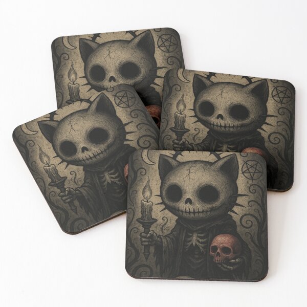 Item preview, Hello kitty The guardian of the skulls designed and sold by art-emissa.
