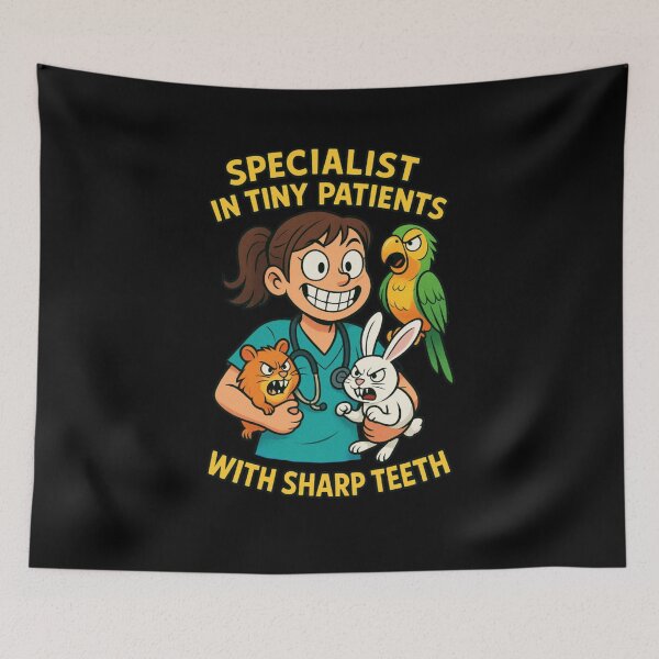 Item preview, Veterinary Technician - specialist in tiny patients designed and sold by DamioPolArt.