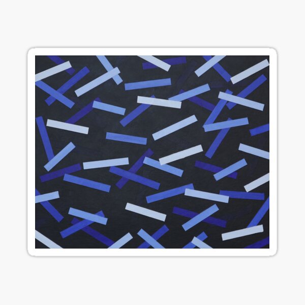 Blue Sticker