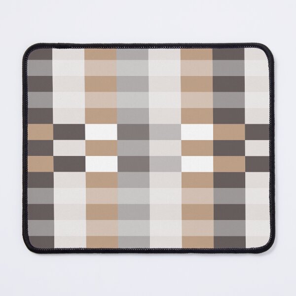 Item preview, Canyon Clay Check – warm checks in clay, earth and stone designed and sold by colorofmagic.