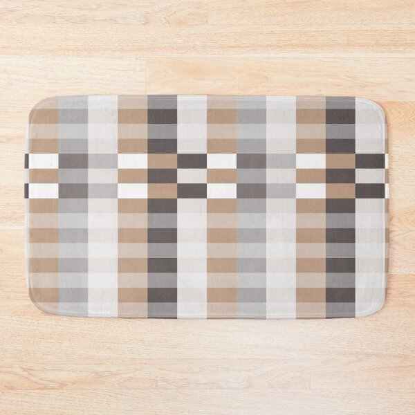 Item preview, Canyon Clay Check – warm checks in clay, earth and stone designed and sold by colorofmagic.