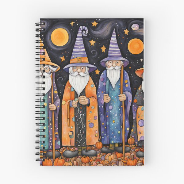 Item preview, Pensioners dressed as Wizards for Halloween designed and sold by Colin Bentham.