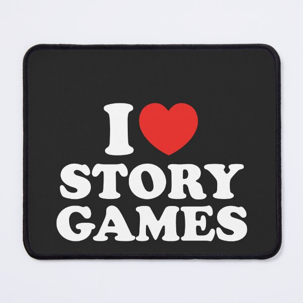 Item preview, I Love Story Games designed and sold by shitpostee.