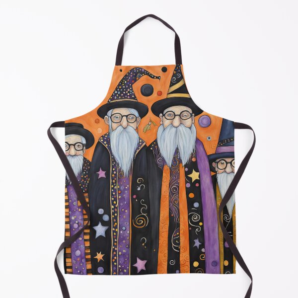 Item preview, Pensioners dressed as Wizards for Halloween designed and sold by Colin Bentham.