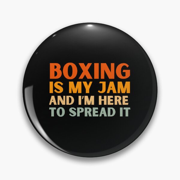 Item preview, Boxing Is My Jam Funny Colorful Boxer designed and sold by StrideSuccess.