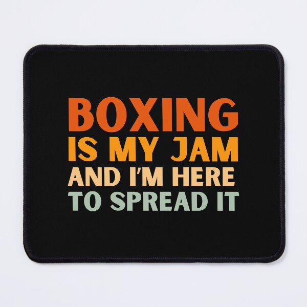Item preview, Boxing Is My Jam Funny Colorful Boxer designed and sold by StrideSuccess.
