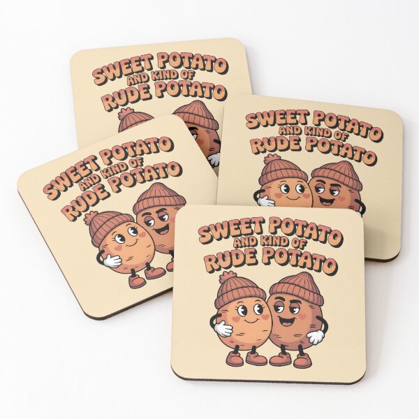 Item preview,  Sweet Potato And Kind Of Rude Potato - Funny Thanksgiving Gift  designed and sold by LovelyEvaDesign.
