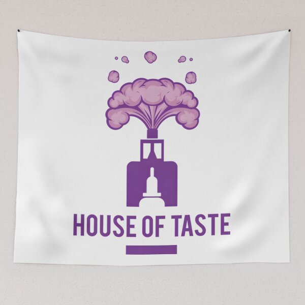 Item preview, House of Taste – Vape Shop Logo with Cloud Design designed and sold by House of Taste Vape Designs.