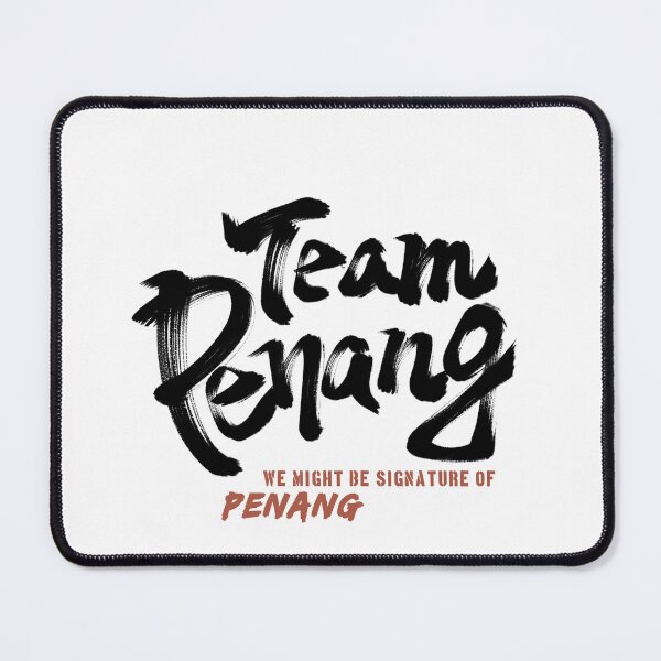 Item preview, Team Penang Japanese style calligraphy art for game lover designed and sold by Necokite.