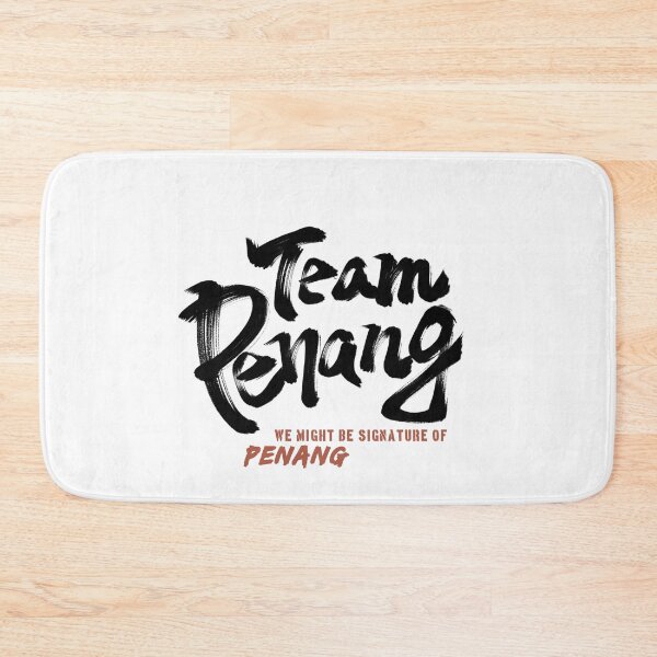Item preview, Team Penang Japanese style calligraphy art for game lover designed and sold by Necokite.