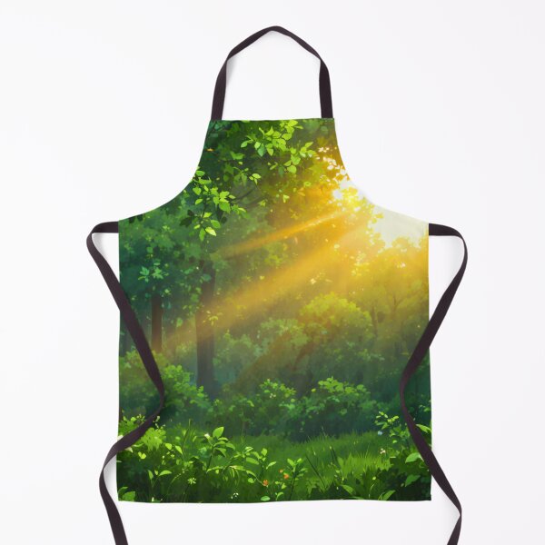Item preview, Golden Morning Sunlight Streaming Through Lush Green Forest Leaves Creating a Peaceful and Warm Atmosphere designed and sold by Mimoshi ⭐⭐⭐⭐⭐.