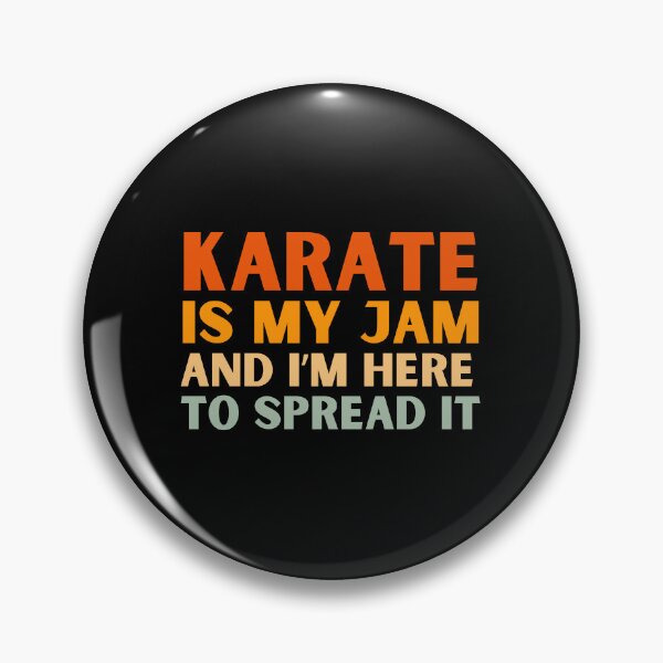 Item preview, Karate Is My Jam Funny Colorful Karateka designed and sold by StrideSuccess.