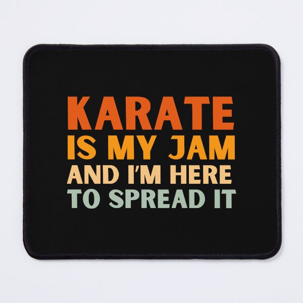 Item preview, Karate Is My Jam Funny Colorful Karateka designed and sold by StrideSuccess.