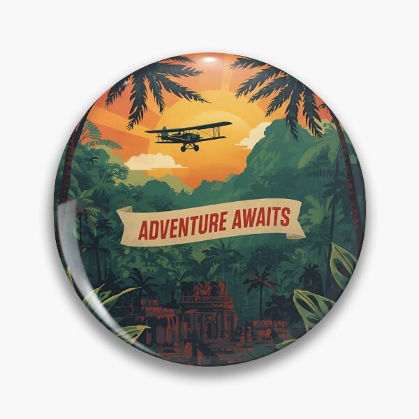 Item preview, Vintage Desert Expedition Adventure Poster designed and sold by ChicTrendz.