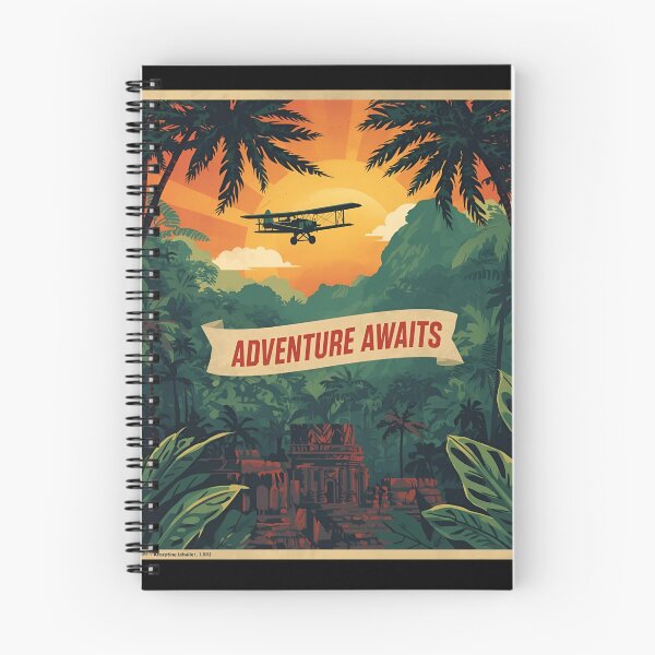 Item preview, Vintage Desert Expedition Adventure Poster designed and sold by ChicTrendz.