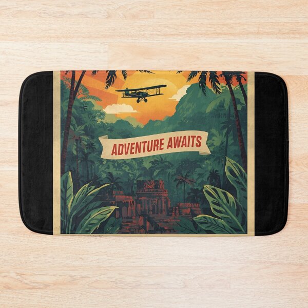 Item preview, Vintage Desert Expedition Adventure Poster designed and sold by ChicTrendz.