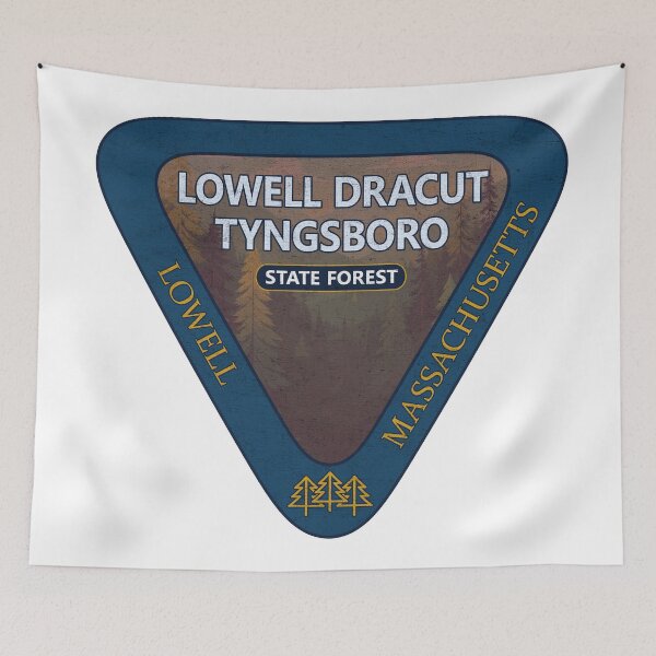 Aperçu de l'œuvre Forêt d'État de Lowell-Dracut-Tyngsboro, Lowell, Massachusetts, Conception forestière créée et vendue par Wanderful-roads.