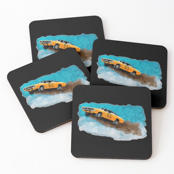 Item preview, The Dukes Of Hazzard - General Lee Watercolor designed and sold by Theclashen.