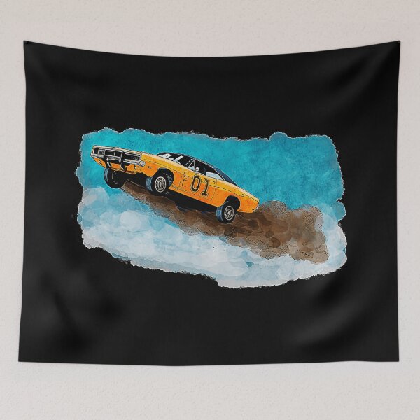 Item preview, The Dukes Of Hazzard - General Lee Watercolor designed and sold by Theclashen.