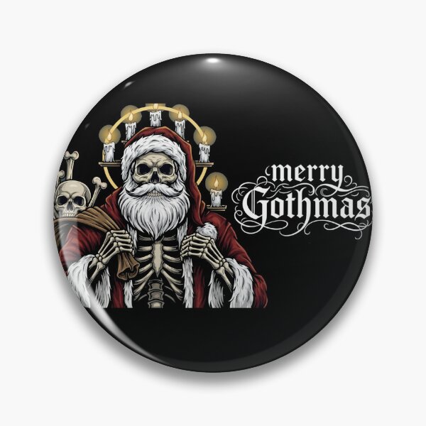 Artikelvorschau, Halloween Skelett Weihnachtsmann – Dark Christmas Gothmas entworfen und verkauft von FelixnRobinus.