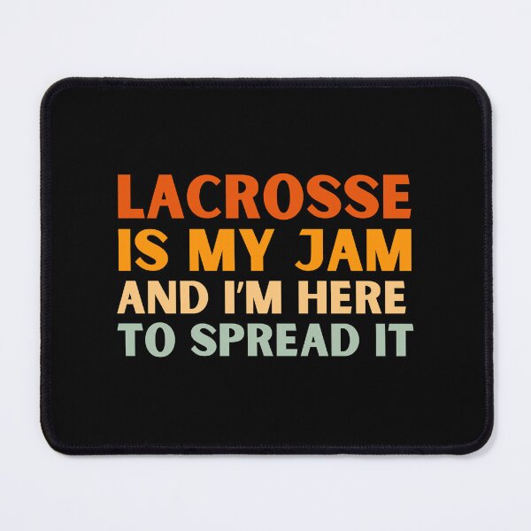 Item preview, Lacrosse Is My Jam Funny Colorful Lacrosse Player designed and sold by StrideSuccess.