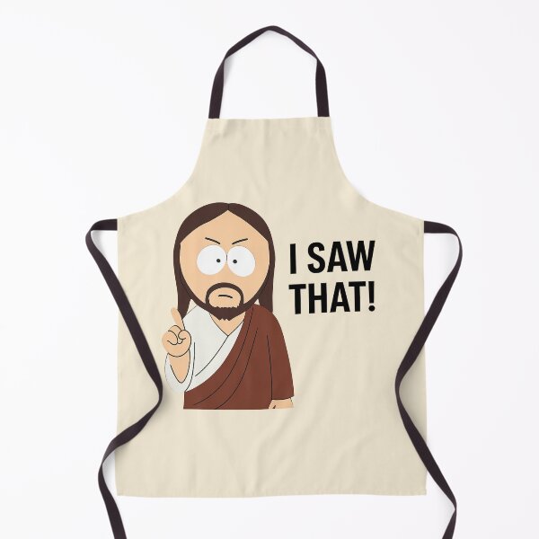 Item preview, Jesus “I saw that” meme | Cartoon style designed and sold by Bratak.