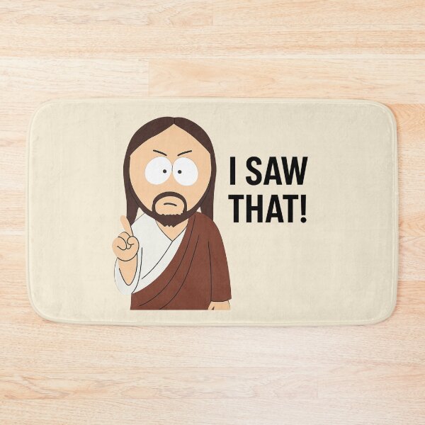 Item preview, Jesus “I saw that” meme | Cartoon style designed and sold by Bratak.